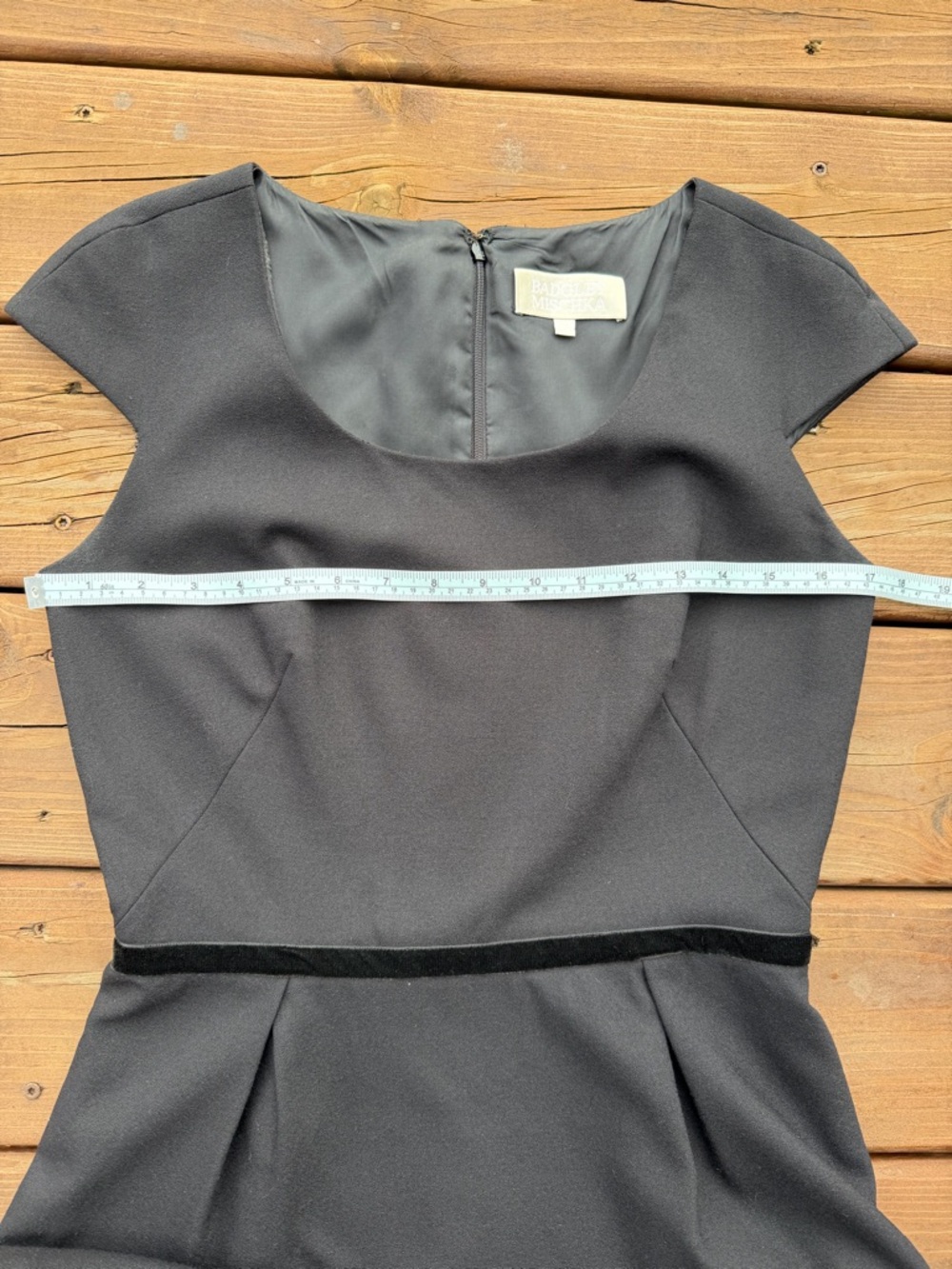 BADGLEY MISCHKA wool embellished dress - Picture 16 of 16